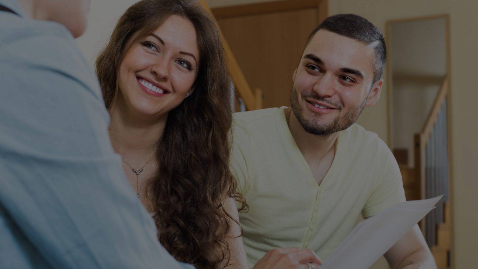 People talking with their solicitor