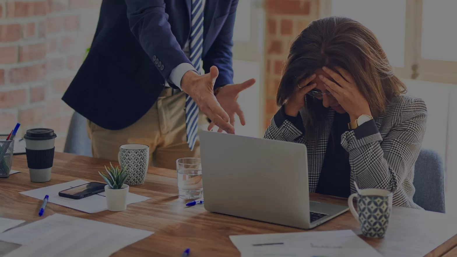 Workplace bullying banner